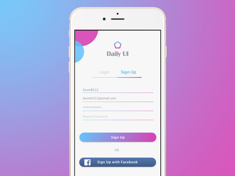 Daily UI #001