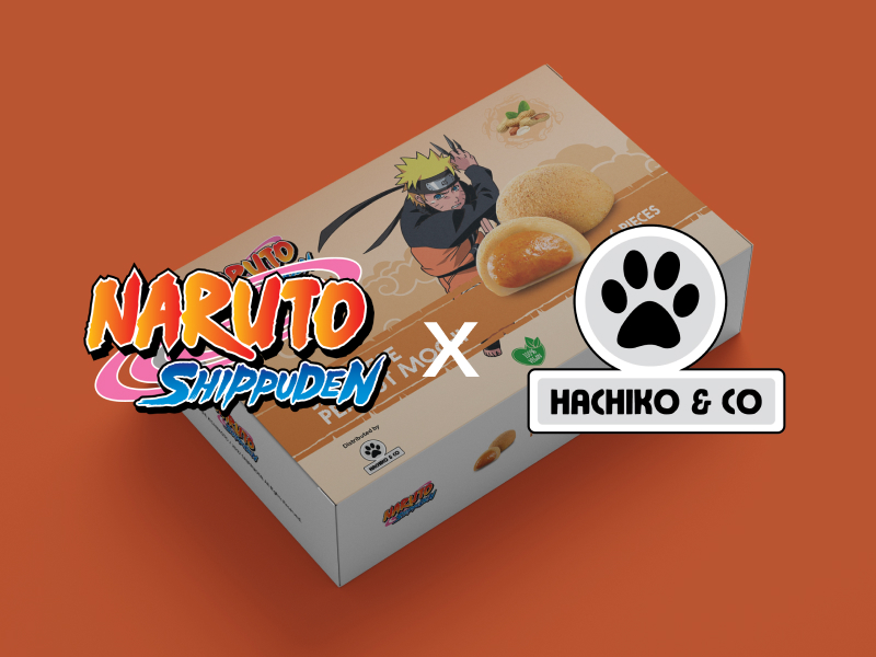 Packaging design - Naruto x Hachiko & Co